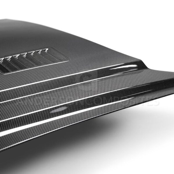 Anderson Composites, AC-HDS14CHC7-Z6, Carbon fiber hood vent for 2015-2019 Chevrolet Corvette C7 Z06