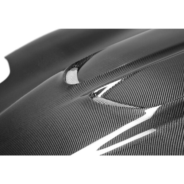 Anderson Composites, AC-HD9704CHC5-TD, Type-TD carbon fiber hood for 1997-2004 Chevrolet Corvette C5