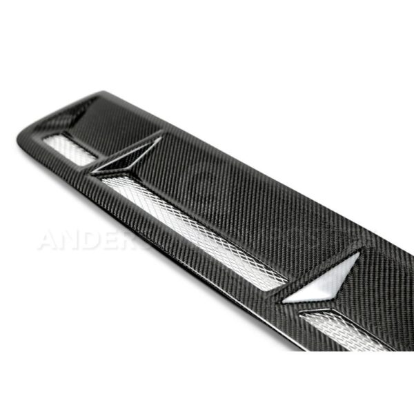 Anderson Composites, AC-HV11MU500, Carbon fiber hood vent for 2010-2014 Ford Shelby GT500