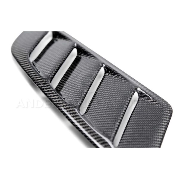 Anderson Composites, AC-HV15FDMUGT-AB, Type-AB carbon fiber hood vents for 2015-2017 Ford Mustang GT