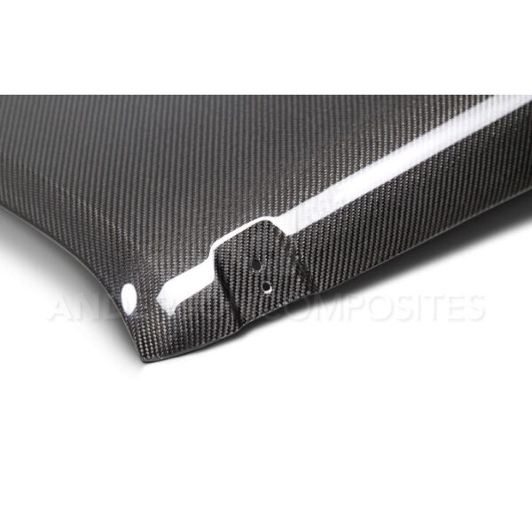 Anderson Composites, AC-JPFH, Type-OE carbon fiber hood for 2007-2018 Jeep JK