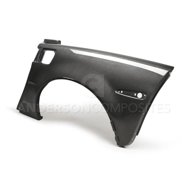 Anderson Composites, AC-RF05CHC6ZR, Type-ZR1 Carbon fiber rear quarter panel for 2005-2013 Chevrolet Corvette C6 (total 165" wider)