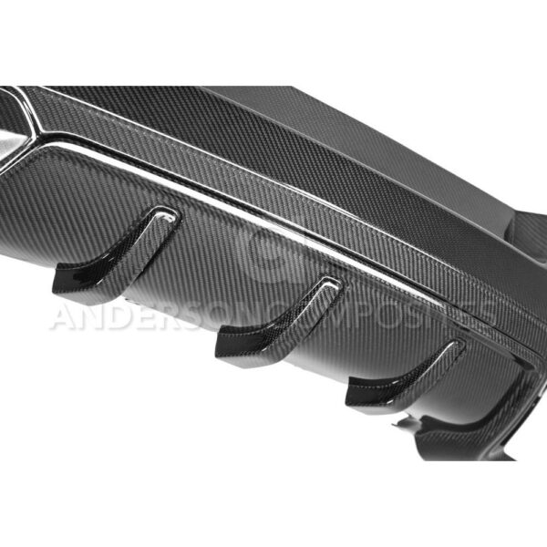 Anderson Composites, AC-RL14CHCAM-Z28, Type-Z28 carbon fiber rear valance for 2014-2015 Chevrolet Camaro