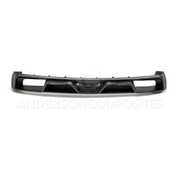 Anderson Composites, AC-RL15FDMU-GR-GF, Type-GR (GT350 Style) fiberglass rear diffuser for 2015-2017 Ford Mustang (Quad tip exhaust)