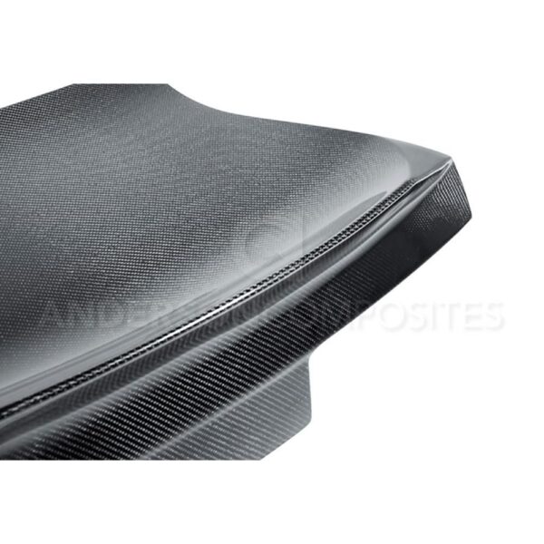 Anderson Composites, AC-TL1011CHCAM-ST, Type-ST carbon fiber decklid with integrated spoiler for 2010-2013 Chevrolet Camaro