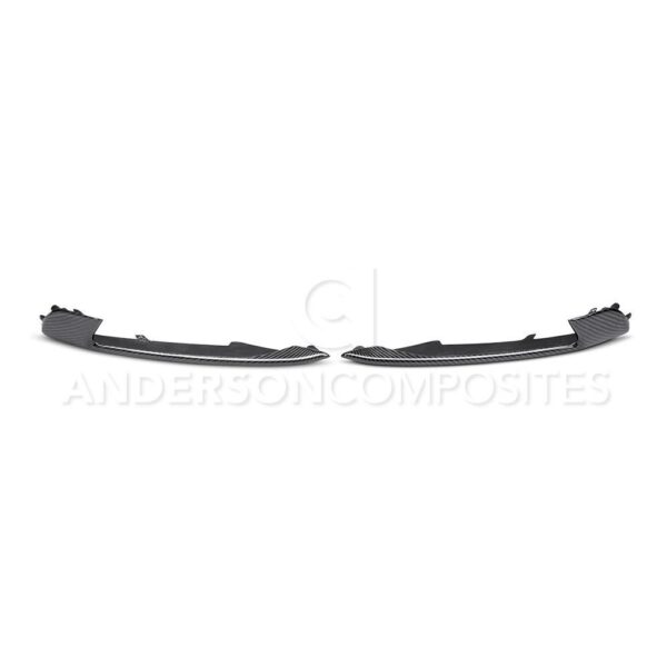 Anderson Composites, AC-TSC15MU350, Carbon fiber turn signal bezels for 2015-2020 Ford Mustang Shelby GT350 & GT350R