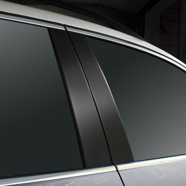 12 in. x 36 in. TYPE S professional-grade adhesive wrap with UV-coating, Carbon Fiber