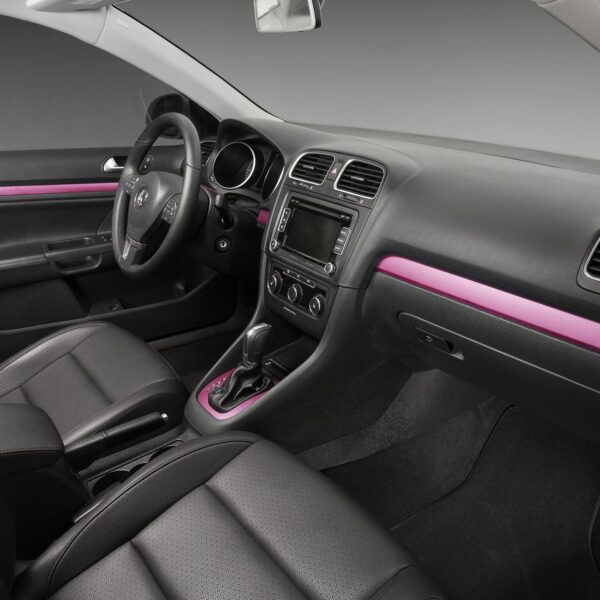 12 in. x 36 in. TYPE S professional-grade adhesive wrap with UV-coating, Matte Pink