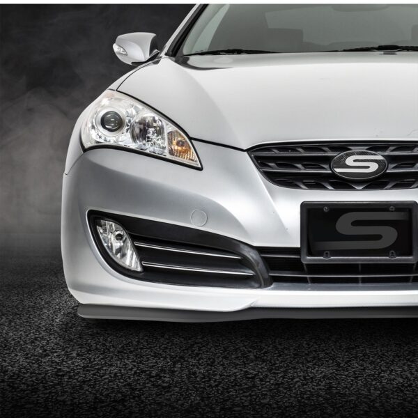 TYPE S 98 in. Universal front bumper rubber lip kit w/ adhesive, screws, CarbonFBR