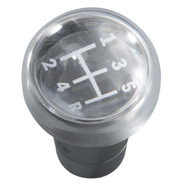 TYPE S manual trans shift knob with  gear pattern inserts & LED-backlighting