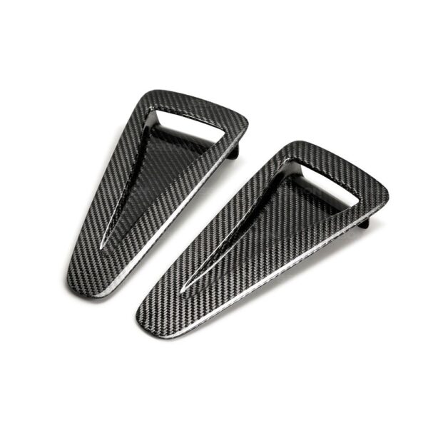 Seibon Carbon, AD0910NSGTR-OE, OE-style carbon fiber air duct for 2009-2012 Nissan GTR