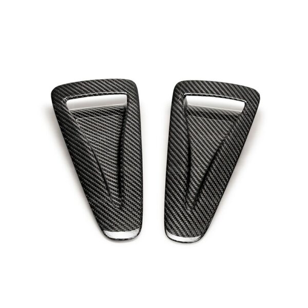 Seibon Carbon, AD0910NSGTR-OE, OE-style carbon fiber air duct for 2009-2012 Nissan GTR