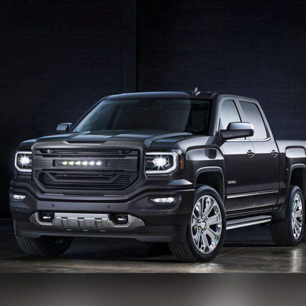 American Modified Armor Grille with Off-Road Lights and Outer Frame Surround - AMGMAA00101