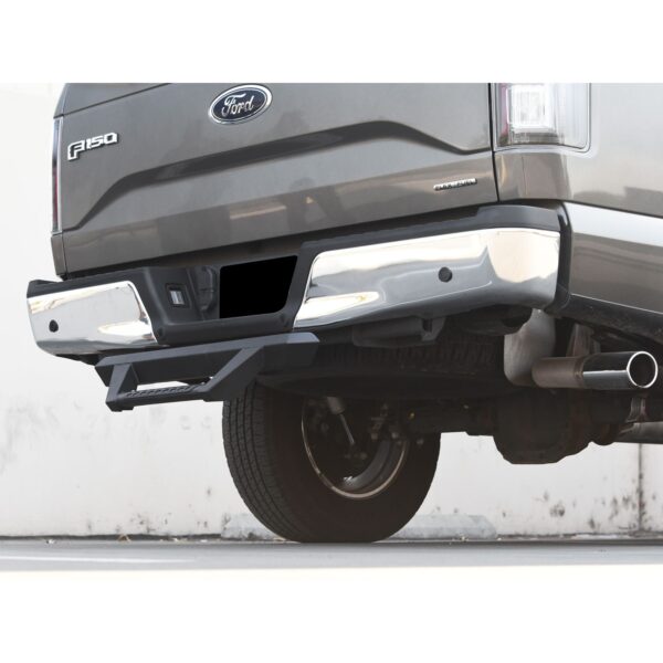 Armordillo 2" Reciever AR Style Rear Hitch Step - Black