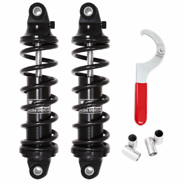 Aldan American Coil-Over Kit, Regulator, Single Adj. 16.50 in. Extended, Spring, 180 lbs./in.