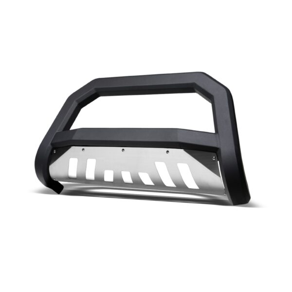 Armordillo 1999-2002 Lincoln Navigator AR Series Bull Bar - Matte Black W/Aluminum Skid Plate