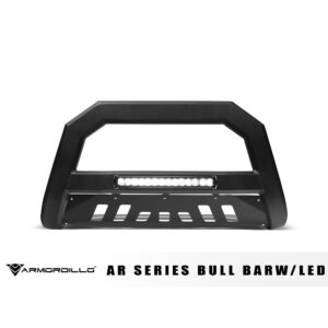 Armordillo 2007-2014 Chevy Avalanche AR Series Bull Bar - Matte Black