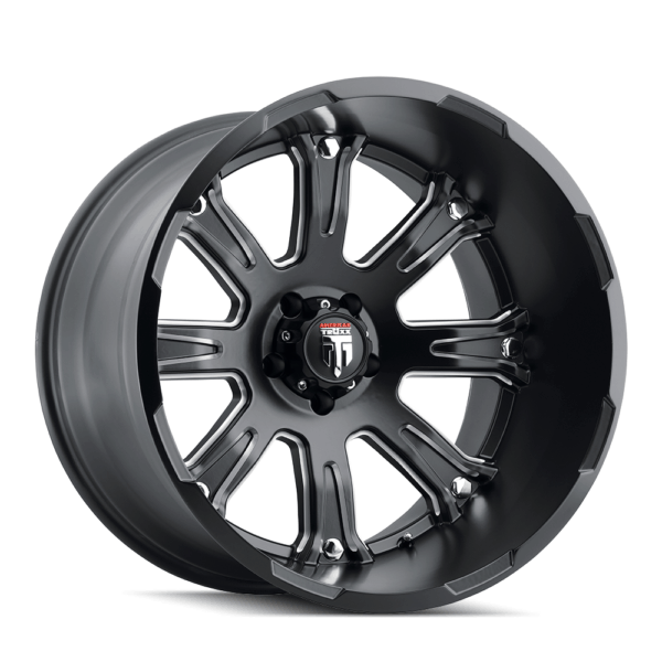 BOMB (AT154) SATIN BLACK MILLED
