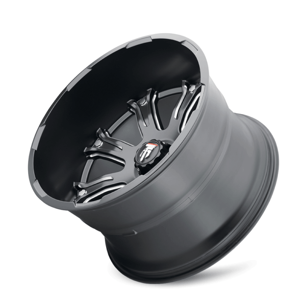 BOMB (AT154) SATIN BLACK MILLED