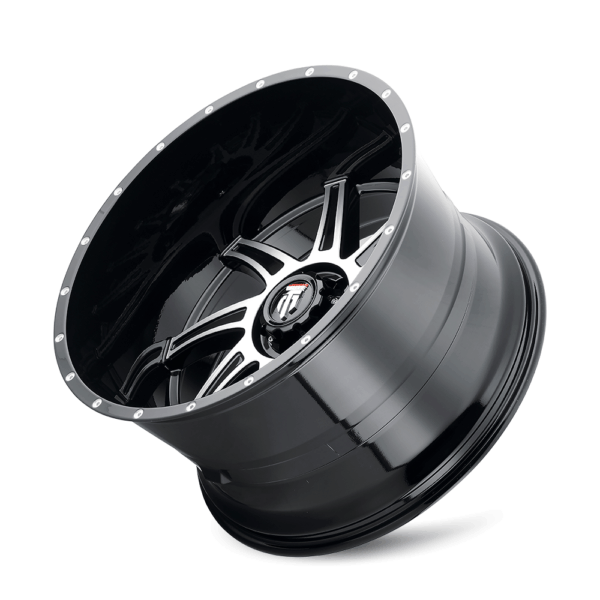 VORTEX (AT162) GLOSS BLACK MACHINED