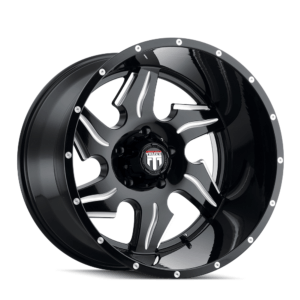 NINJA (AT163) GLOSS BLACK MILLED