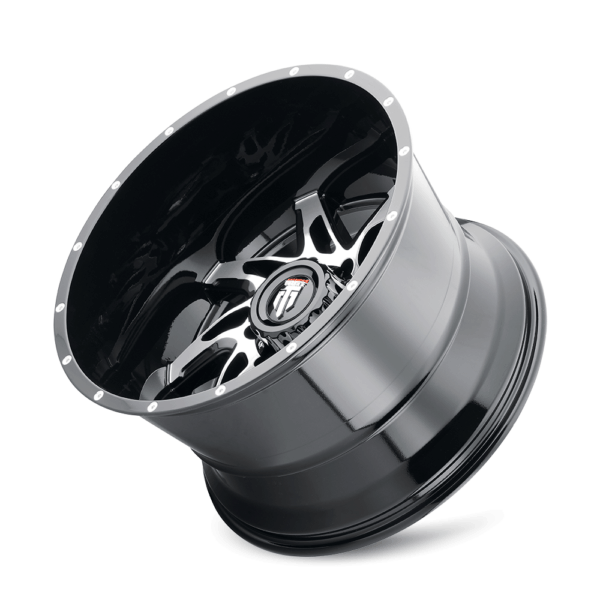 SPYDER (AT183) GLOSS BLACK MACHINED