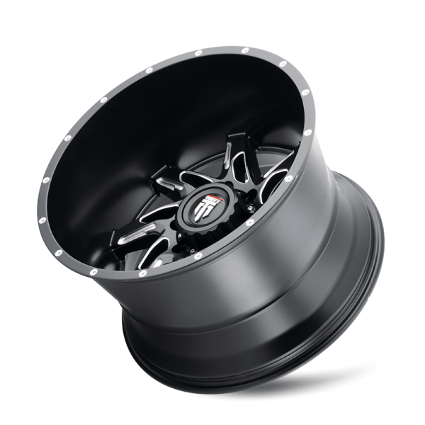 SPYDER (AT183) SATIN BLACK MILLED