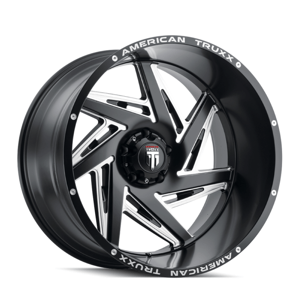 SPIRAL (AT1906) SATIN BLACK MILLED