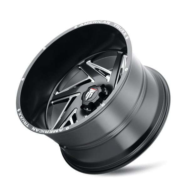 SPIRAL (AT1906) SATIN BLACK MILLED