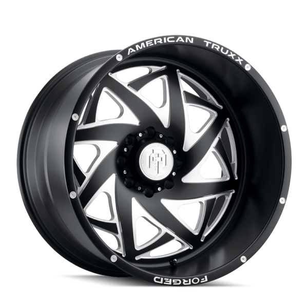 KRONOS AMERICAN TRUXX FORGED KRONOS (ATF1910) MATTE BLACK MILLED