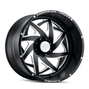 KRONOS AMERICAN TRUXX FORGED KRONOS (ATF1910) MATTE BLACK MILLED