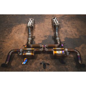 Audi R8 V10 2009 - 2015 Valved Sport Exhaust System + RACE free flow headers - Titanium Grade 5