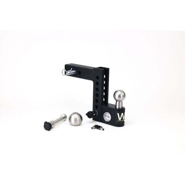 Aero Hitch By Weigh Safe 6" Drop, 2" Shank w/ Keyed Alike Hitch Pin (12.5K GTWR)