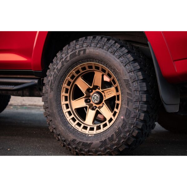 ICON ALLOYS RAIDER BRS SAT - 17 X 8.5 / 6 X 135 / 6 MM / 5" BS