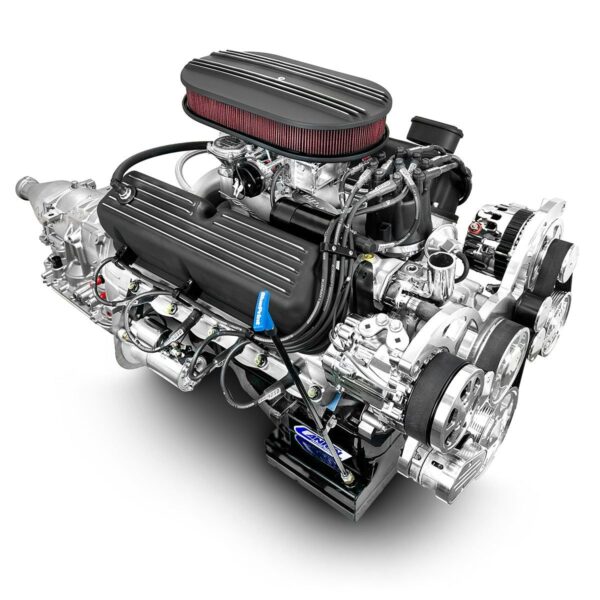 BluePrint Engines Ford Small Block Compatible 302 C.I. Standard Edition - 4R70W Automatic Transmission - Polished Pulley Kit - Carbureted