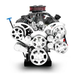 BluePrint Engines Ford Small Block Compatible 302 C.I. Standard Edition - 4R70W Automatic Transmission - Polished Pulley Kit - Carbureted