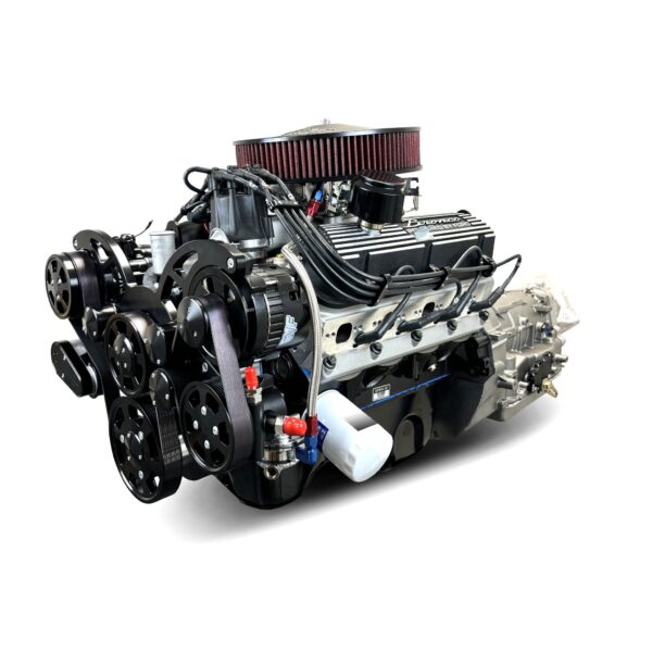 BluePrint Engines Ford Small Block Compatible 302 C.I. Bronco Edition - 4R70W Automatic Transmission - Black Pulley Kit - Carbureted