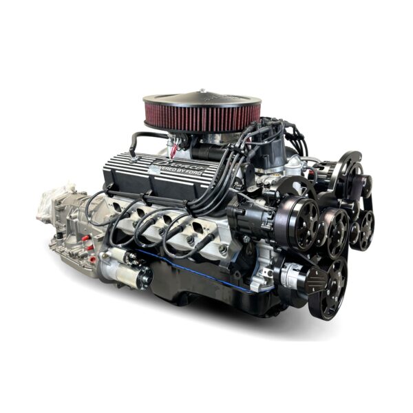 BluePrint Engines Ford Small Block Compatible 302 C.I. Bronco Edition - 4R70W Automatic Transmission - Black Pulley Kit - Carbureted