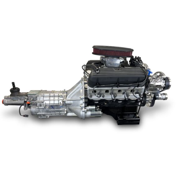 BluePrint Engines Ford Small Block Compatible 347 C.I. Standard Dressed - TKX Manual Transmission - Polished Pulley Kit - Fuel Injected
