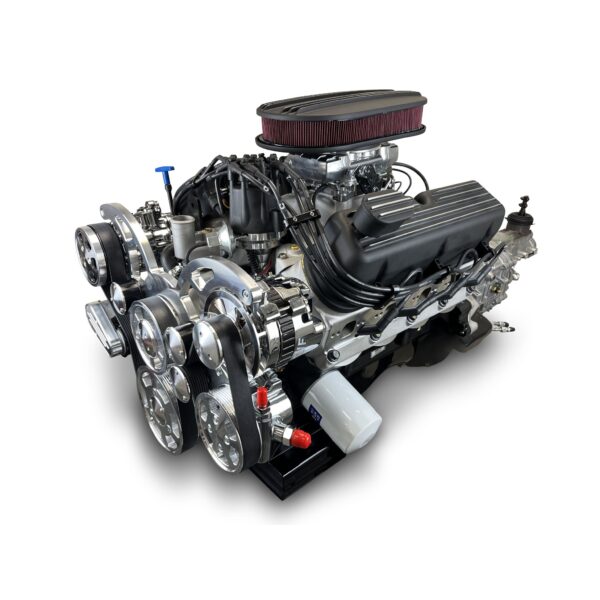 BluePrint Engines Ford Small Block Compatible 347 C.I. Standard Dressed - TKX Manual Transmission - Polished Pulley Kit - Fuel Injected