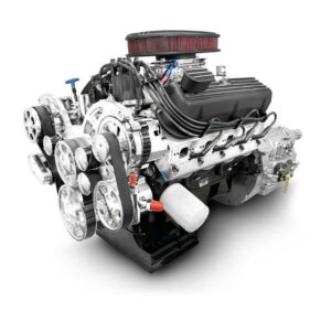 BluePrint Engines Ford Small Block Compatible 347 C.I. Mustang Edition - 4R70W Automatic Transmission - Polished Pulley Kit - Carbureted