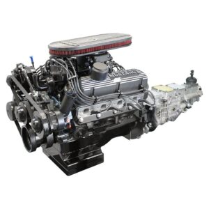 BluePrint Engines Ford Small Block Compatible 347 C.I. Mustang Edition - TKX Manual Transmission - Black Pulley Kit - Carbureted
