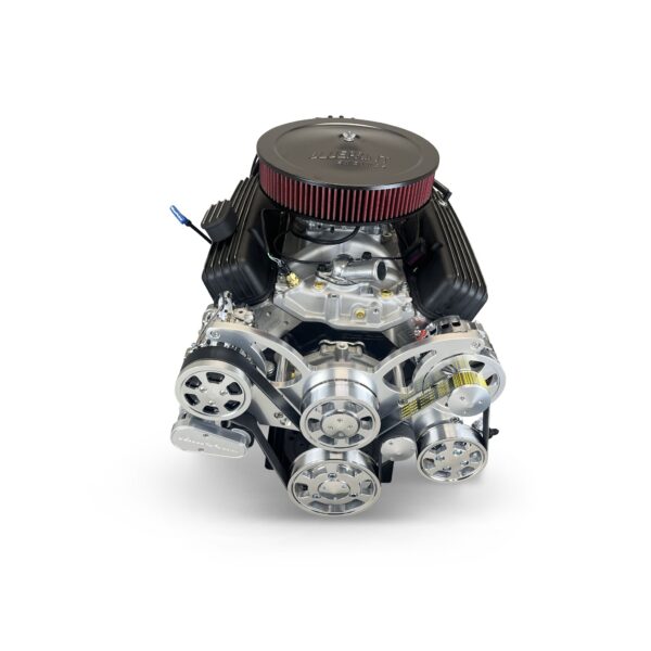 BluePrint Engines GM Small Block Compatible 383 C.I. Standard Edition - 700R4 Automatic Transmission 4WD Ready - Polished Pulley Kit - Fuel Injected