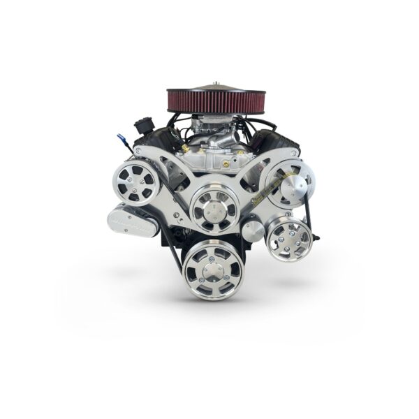 BluePrint Engines GM Small Block Compatible 383 C.I. Standard Edition - 700R4 Automatic Transmission 4WD Ready - Polished Pulley Kit - Fuel Injected