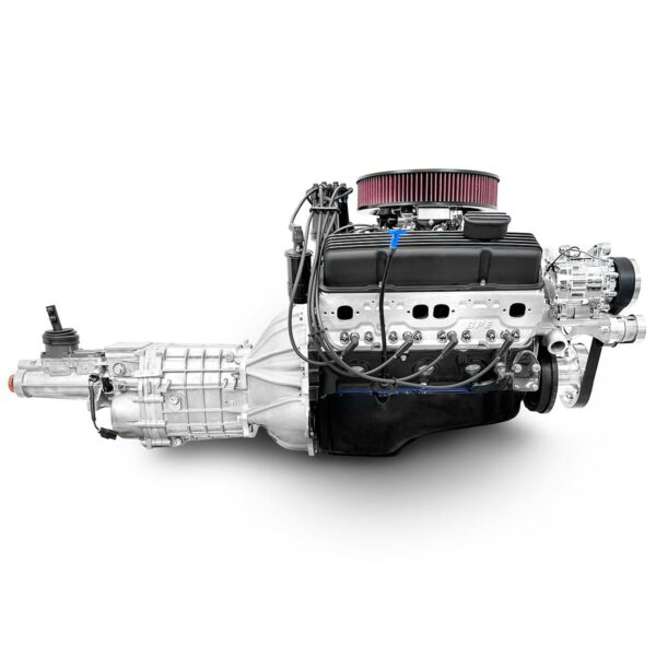BluePrint Engines GM Small Block Compatible 383 C.I. Standard Edition - TKX Manual Transmission - Polished Pulley Kit - Fuel Injected