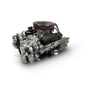 BluePrint Engines GM Small Block Compatible 383 C.I. Standard Edition - 700R4 Automatic Transmission - Polished Pulley Kit - Carbureted