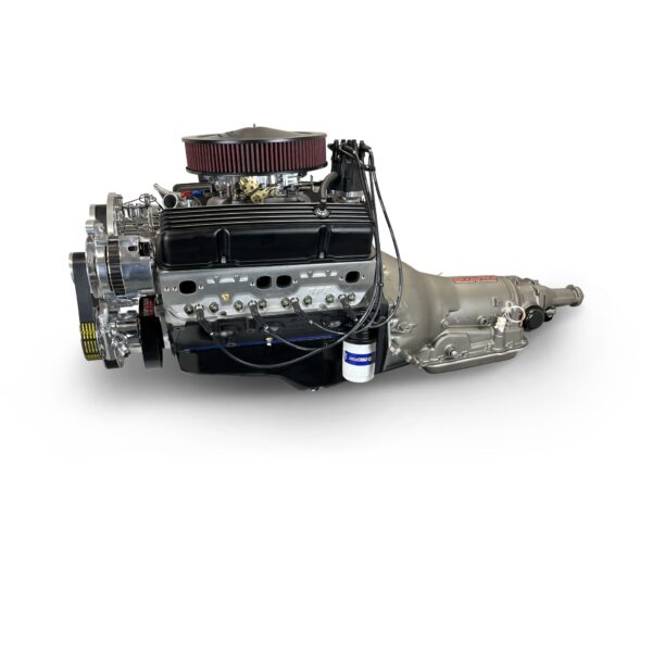 BluePrint Engines GM Small Block Compatible 383 C.I. Standard Edition - 700R4 Automatic Transmission - Polished Pulley Kit - Carbureted