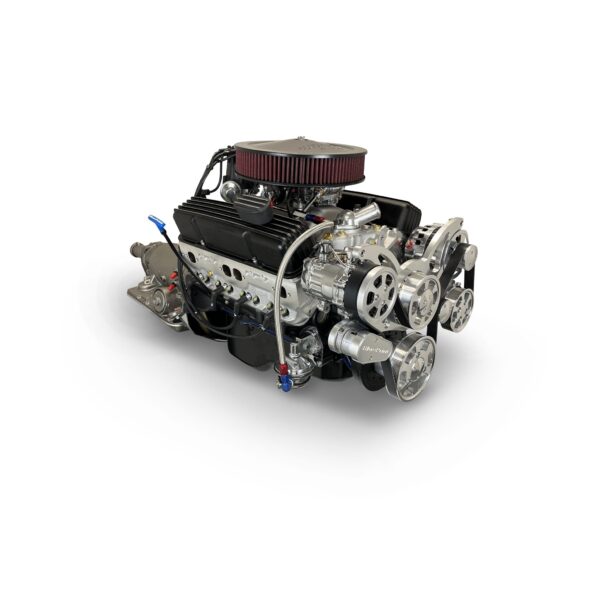 BluePrint Engines GM Small Block Compatible 383 C.I. Standard Edition - 700R4 Automatic Transmission - Polished Pulley Kit - Carbureted