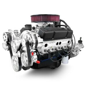 BluePrint Engines GM Small Block Compatible 383 C.I. Standard Edition - TKX Manual Transmission - Polished Pulley Kit - Fuel Injected