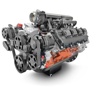 BluePrint Engines Chrysler Hemi Compatible 426 C.I. Standard Edition - TKX Manual Transmission - Black Pulley Kit - Fuel Injected